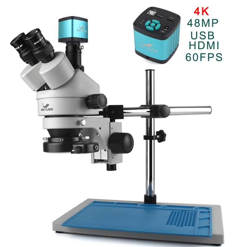 Simul-Focal Industrial Microscope 4K Hdmi - Ensemble de caméra HDMI 4K 48mp