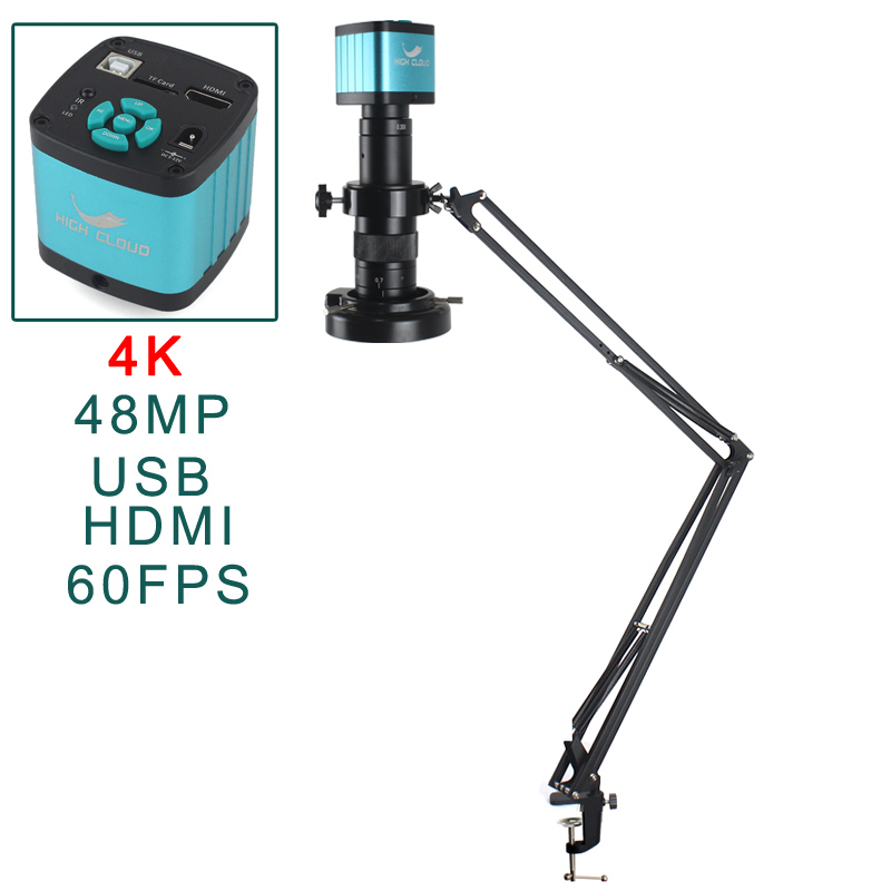 4K Microscope Camera Sony Sensor - Microscope numérique vidéo USB 48mp 4K