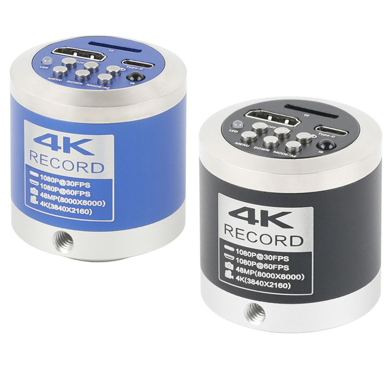4K Microscope Camera Sony Sensor - Caméra vidéo industrielle 48MP HDMI USB
