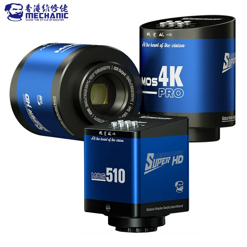 4K Microscope Camera Sony Sensor - Caméra de microscope industriel pour réparation