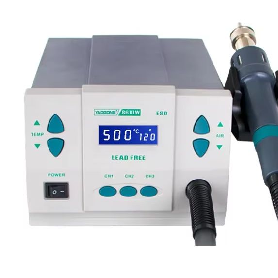 Hot Air Rework Station 861Dw - Pistolet thermique original 1000W 861DW, station