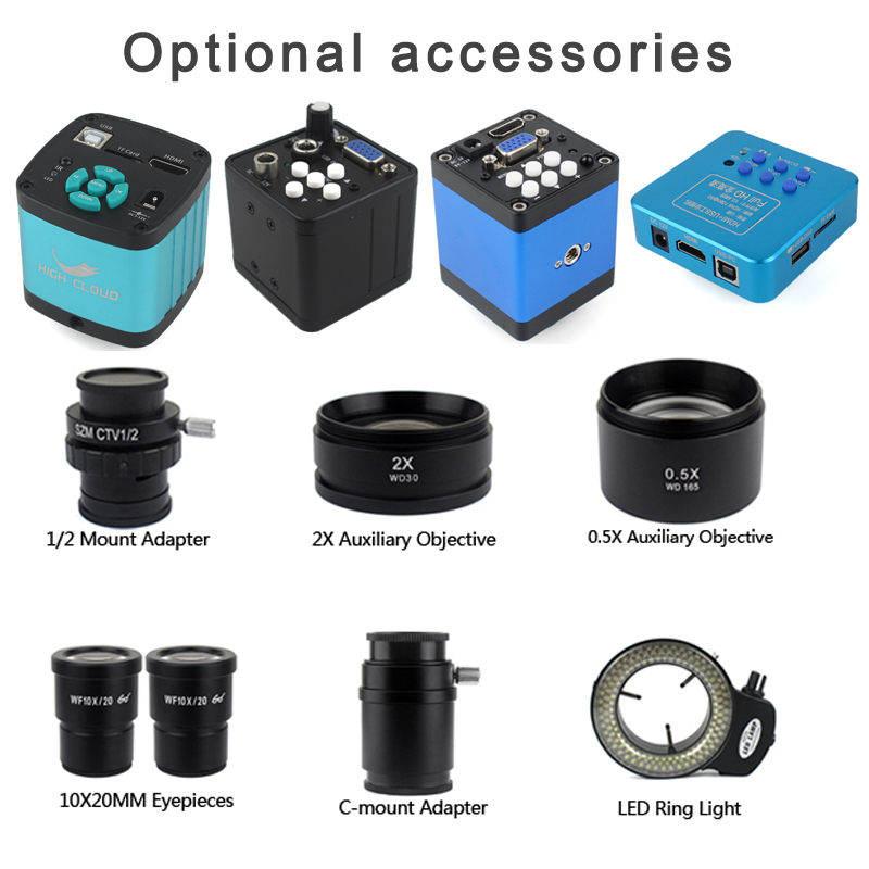 Ensemble de caméra HDMI 4K 48m - Simul-Focal Industrial Microscope 4K Hdmi avis et prix