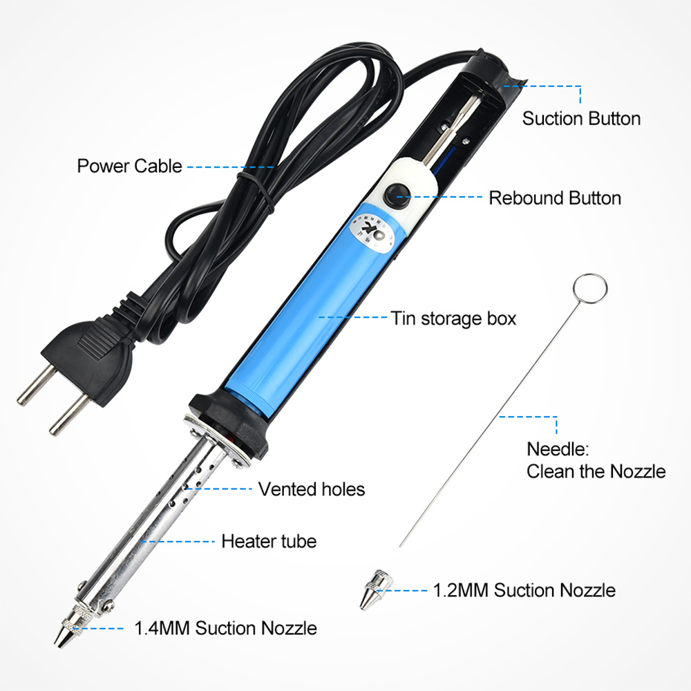 Stylo à ventouse électrique en - Desoldering Pump Electric Vacuum Station avis et prix