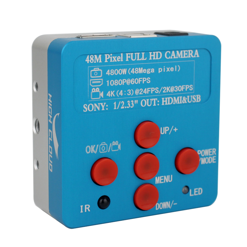 Microscope trinoculaire stéréo - Simul-Focal Industrial Microscope 4K Hdmi avis et prix