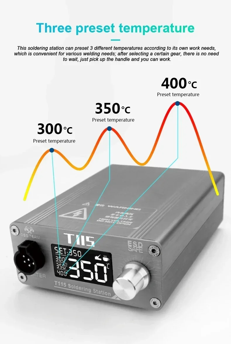 Station de soudage électrique  - C115 Nano Soldering Iron Station avis et prix