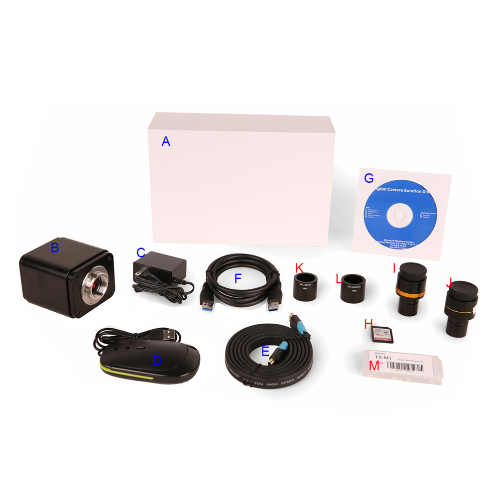 Caméra de microscope numérique - 4K Microscope Camera Sony Sensor avis et prix