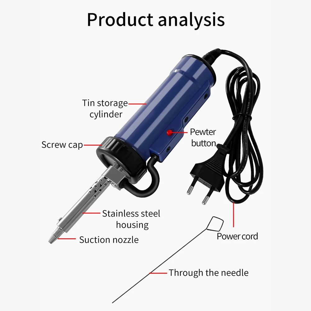 Machine à dessouder automatiqu - Desoldering Pump Electric Vacuum Station avis et prix