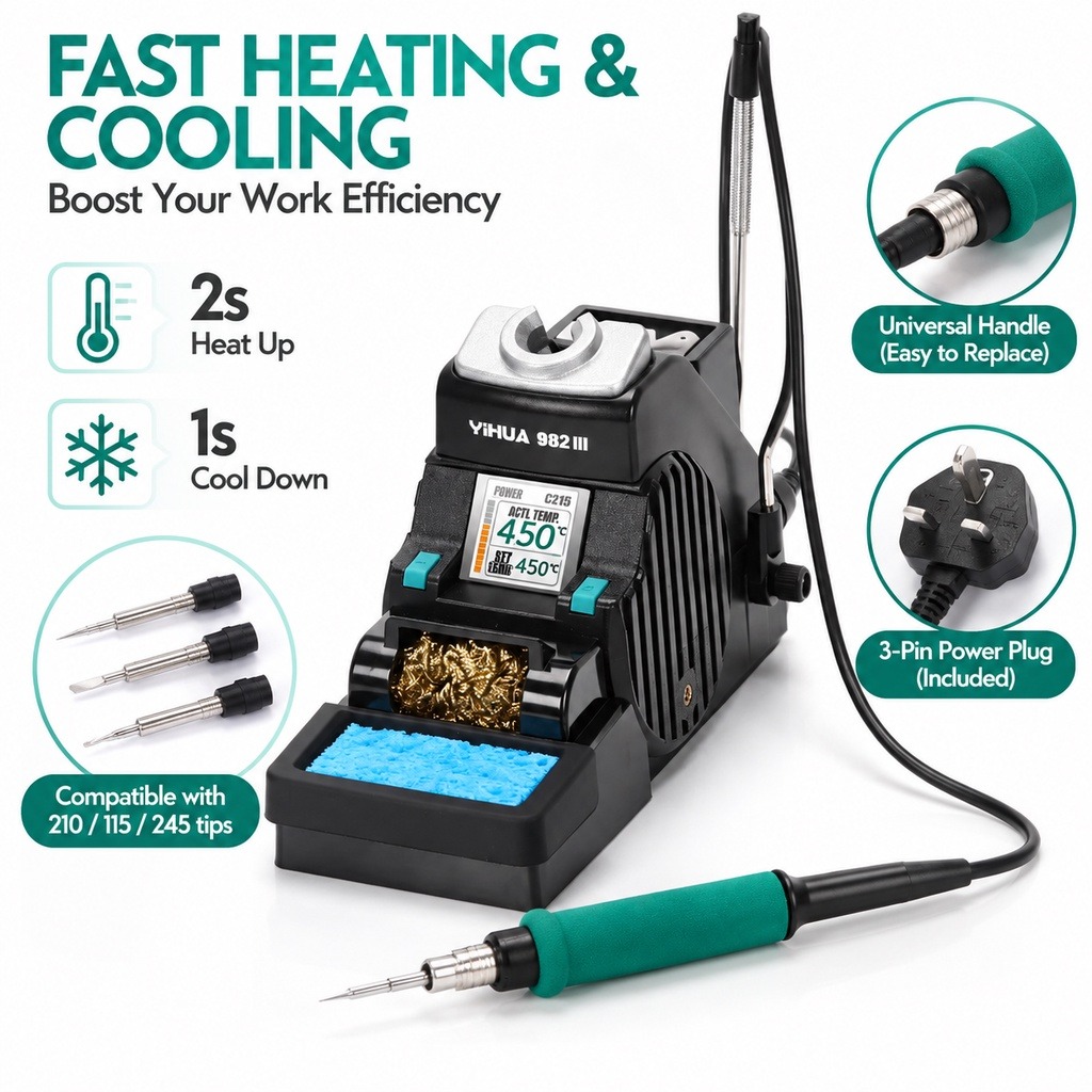 YIHUA 982-III C210 Fer à soude - C210 Precision Soldering Station avis et prix