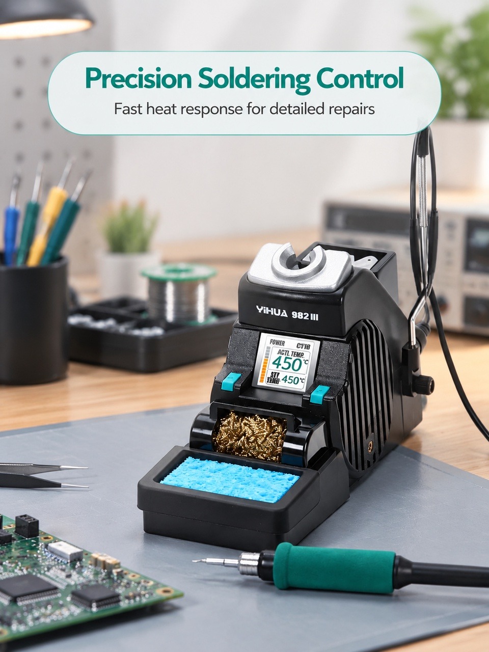 YIHUA 982-III C210 Fer à soude - C210 Precision Soldering Station avis et prix