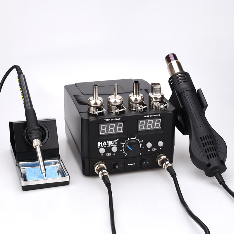 Station de soudage numérique L - 2 In 1 Soldering Rework Station 750W avis et prix