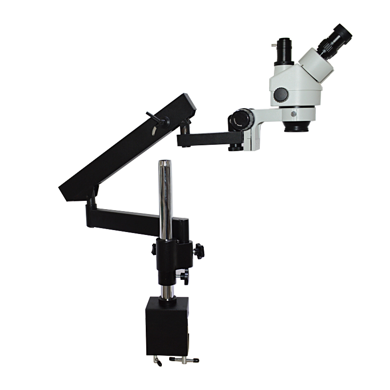 Microscope stéréo trinoculaire - Articulating Arm Boom Stand Microscope avis et prix