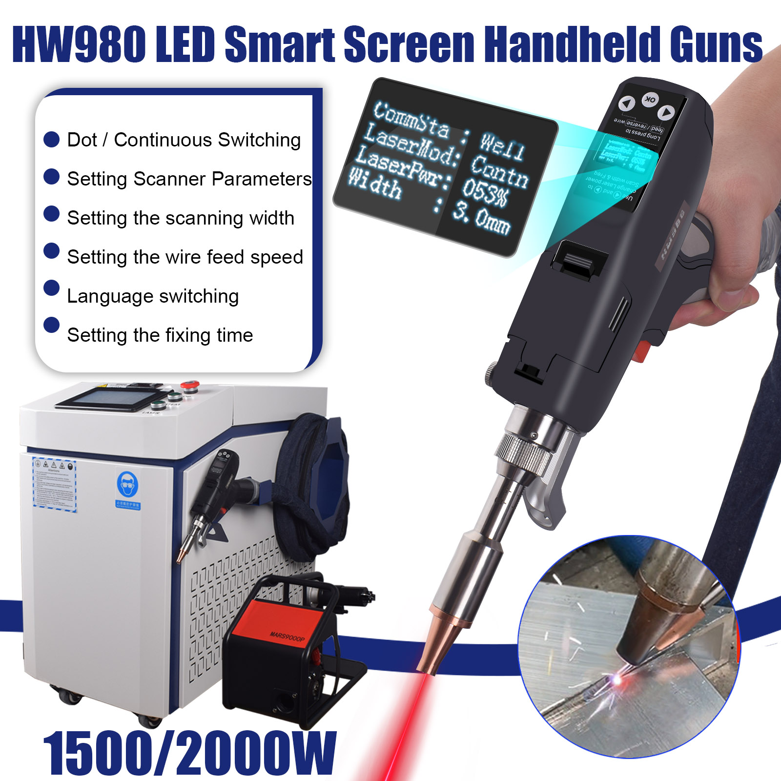 Machine de soudage au laser à  - Laser Soldering Machine Handheld avis et prix