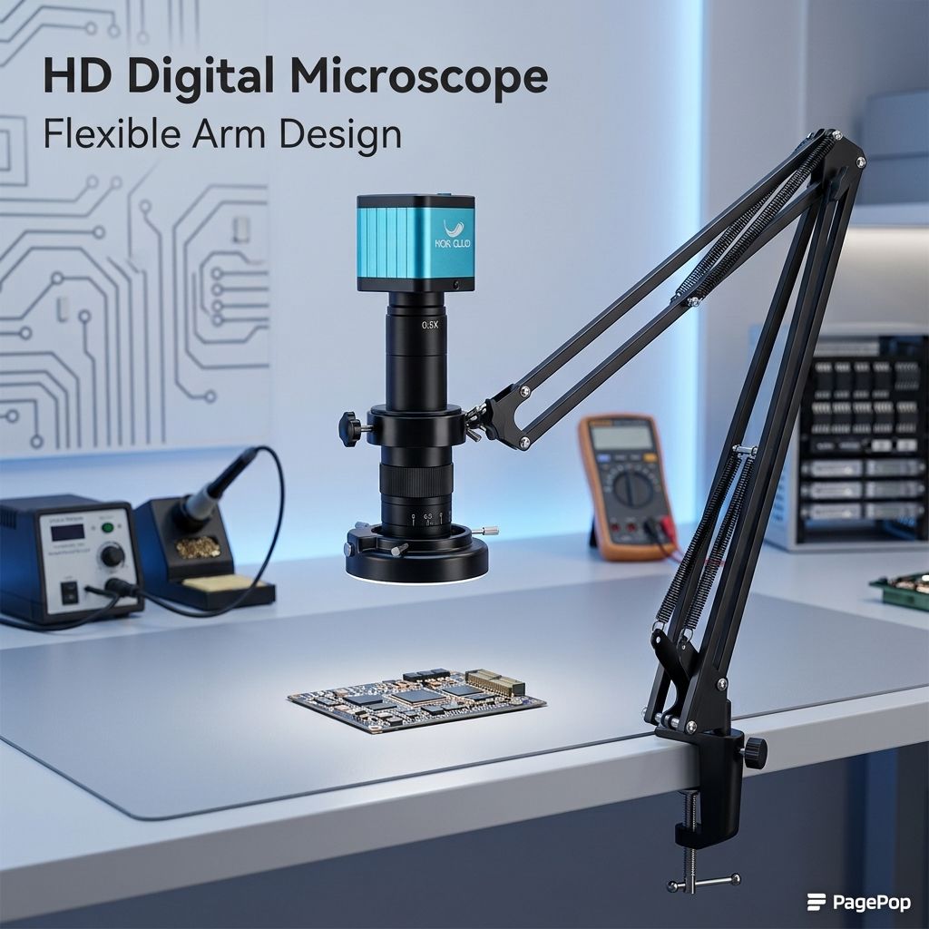 Caméra de microscope vidéo ind - 4K Microscope Camera Sony Sensor avis et prix