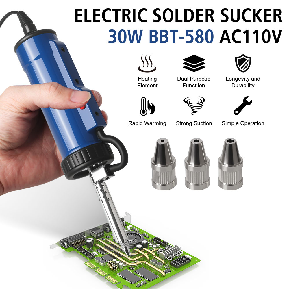 Ventouse électrique pour soudu - Desoldering Pump Electric Vacuum Station avis et prix