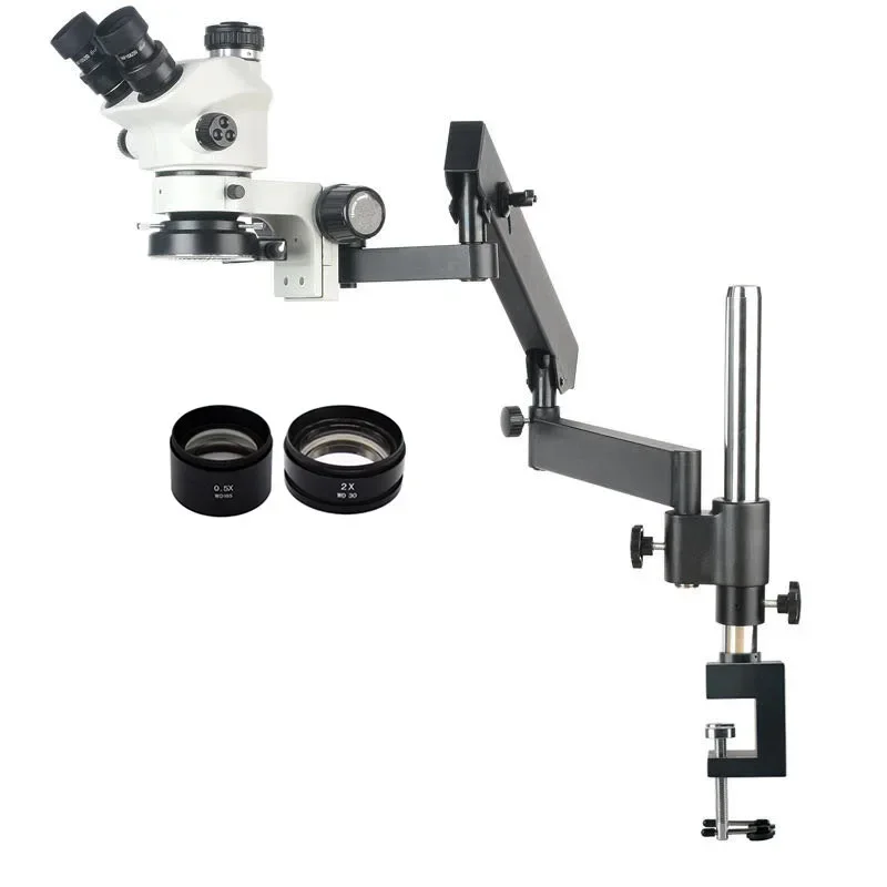 Nouveau 2026 Microscope Stéréo - Articulating Arm Boom Stand Microscope avis et prix