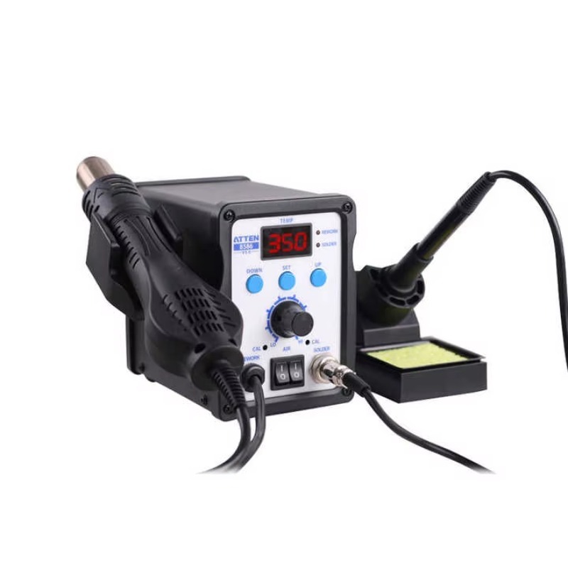 Station de soudage à air chaud - 2 In 1 Soldering Rework Station 750W avis et prix