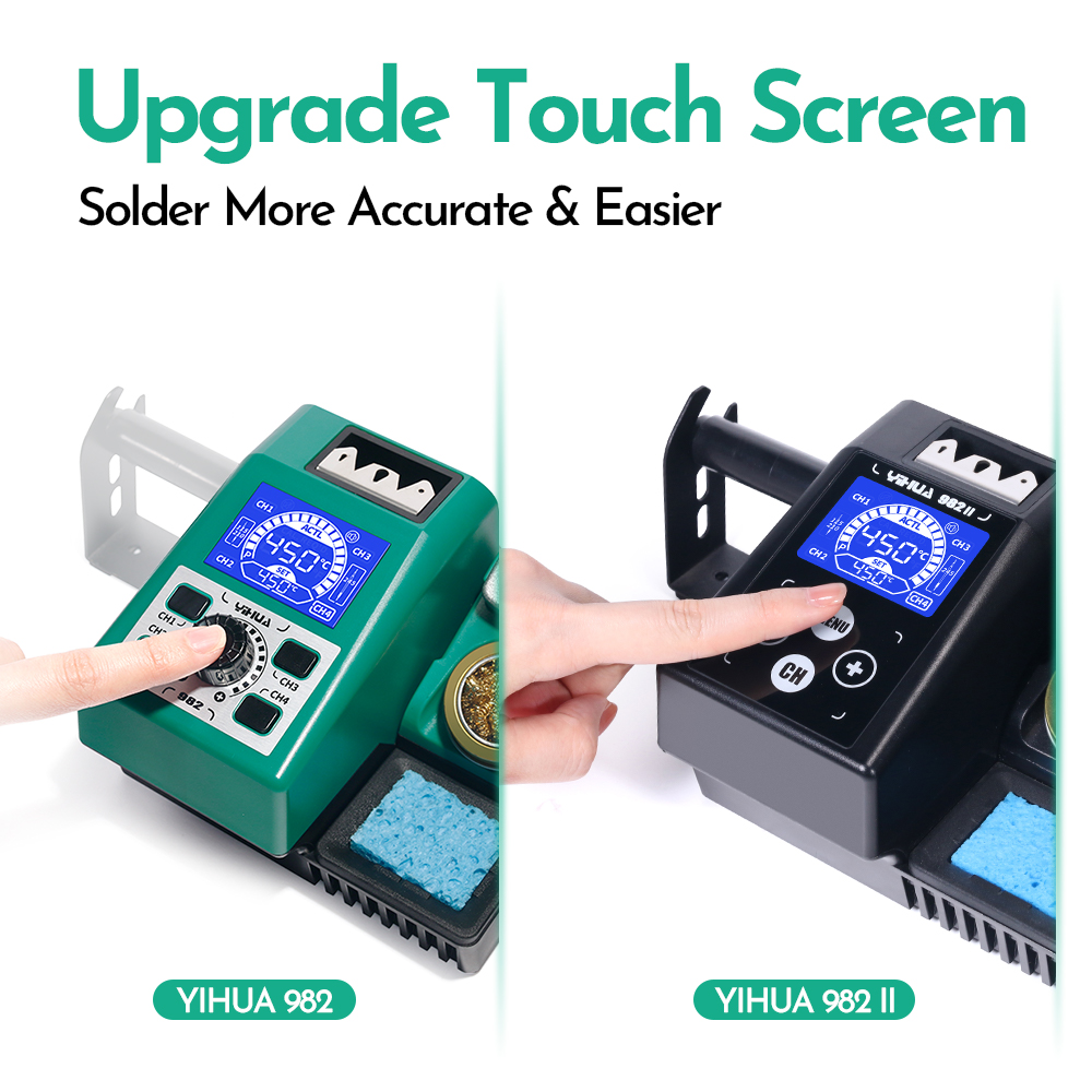 YIHUA 982-II écran tactile C24 - C210 Precision Soldering Station avis et prix