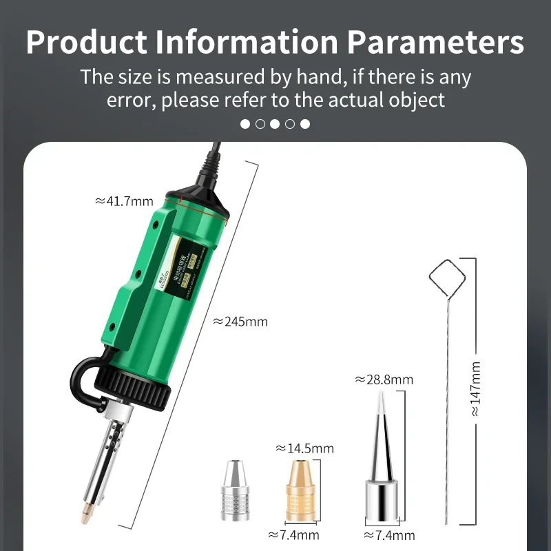 LUXIANZI Nouveau Fer à souder  - Desoldering Pump Electric Vacuum Station avis et prix