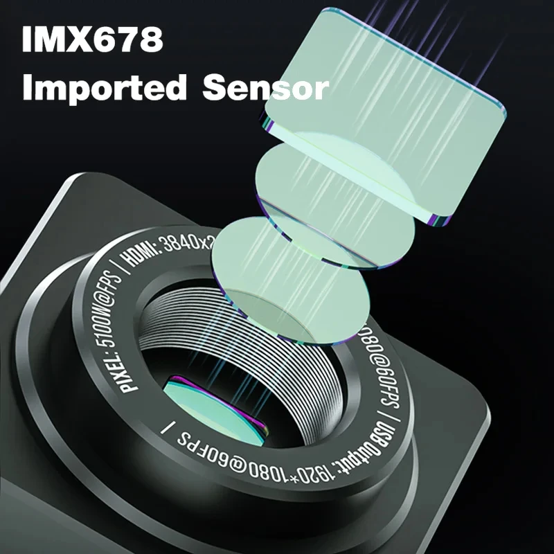Caméra de microscope industrie - 4K Microscope Camera Sony Sensor avis et prix