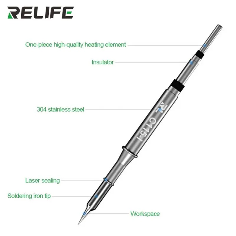 RELIFE C115-K/I/IS nanomiveau  - C115 Nano Soldering Iron Station avis et prix