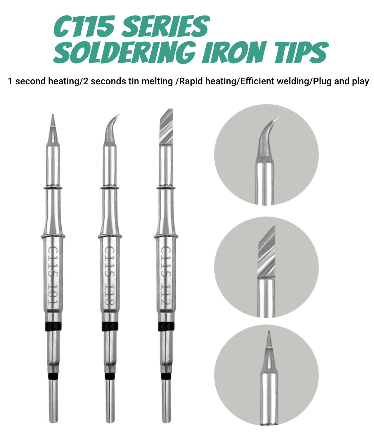 Pointe de fer à souder origina - C115 Nano Soldering Iron Station avis et prix