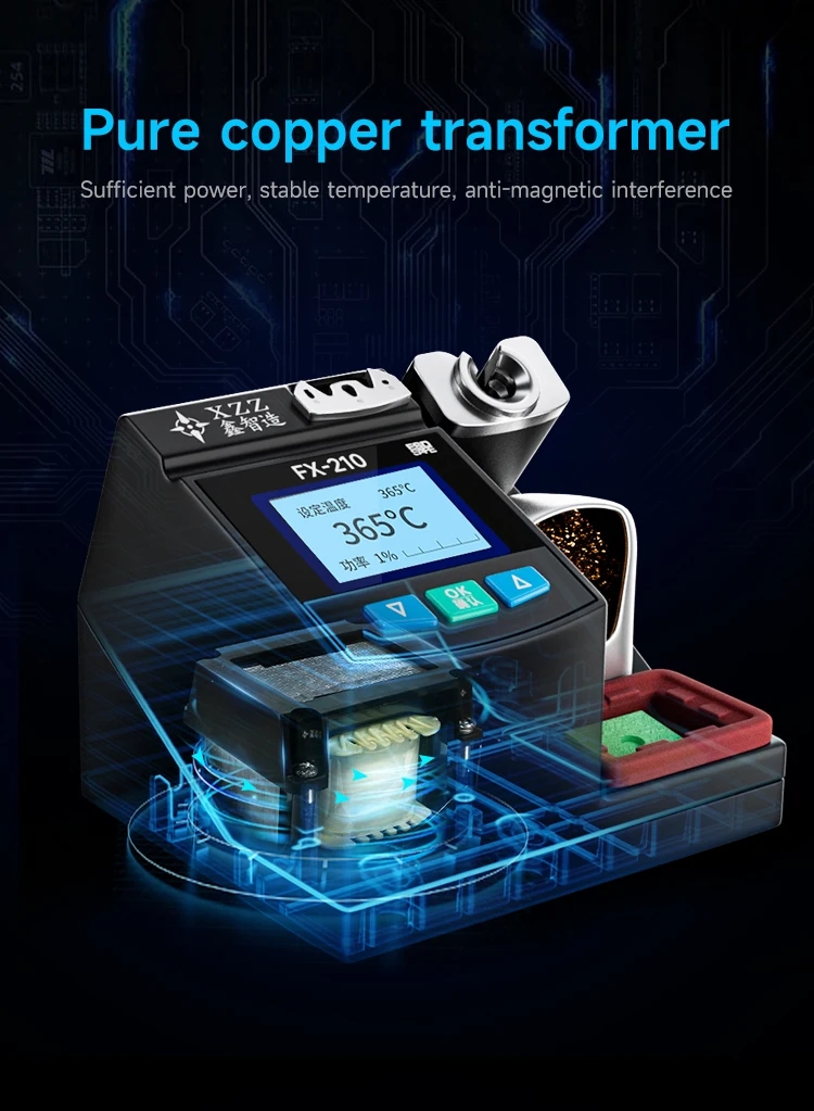 XZZ FX-210 Station de soudage  - C210 Precision Soldering Station avis et prix