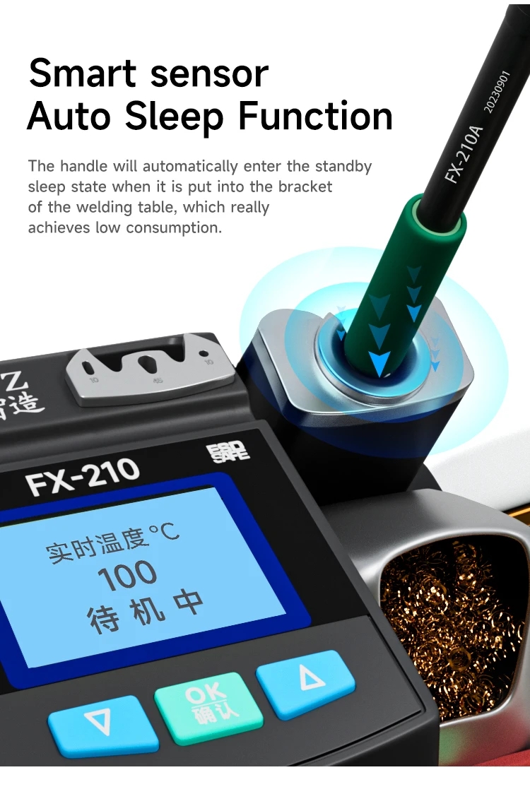 XZZ FX-210 Station de soudage  - C210 Precision Soldering Station avis et prix