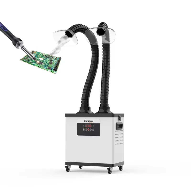 Extracteur de fumée à double b - Fume Extractor Soldering Dual Arm avis et prix